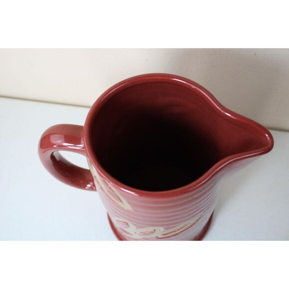 Dansk Kalahari Rust Pitcher Ceramic 91293 - Picture 3 of 7